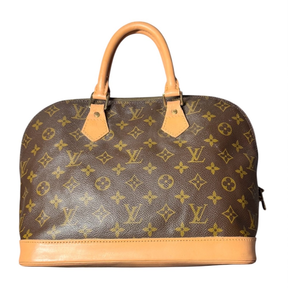 Louis Vuitton Brown Alma Pm